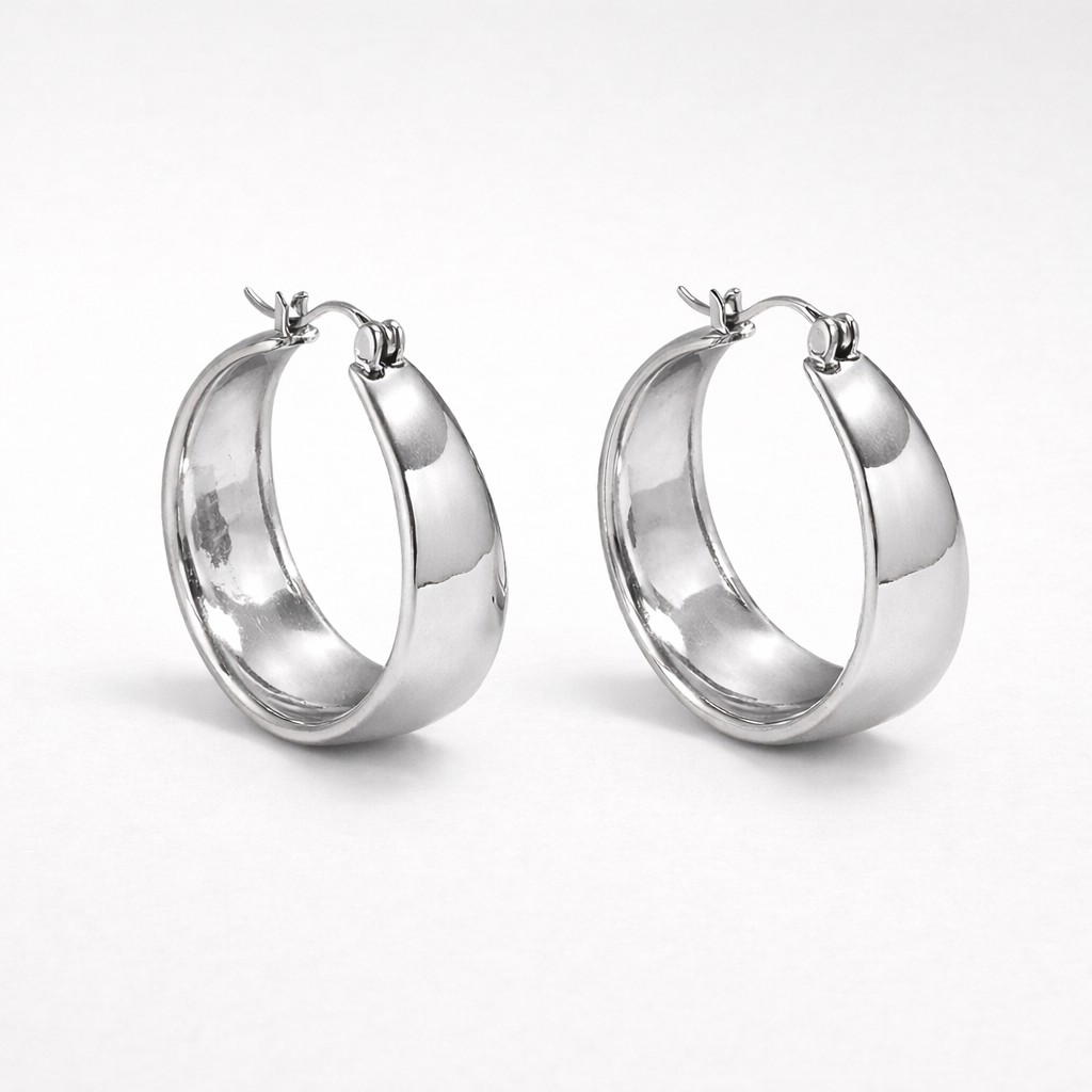 Barcelona Earings Silver
