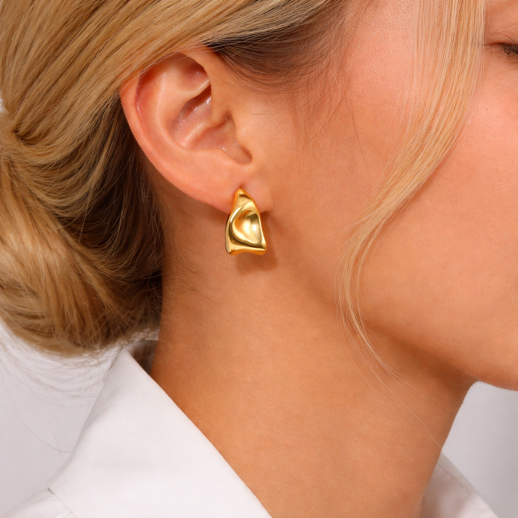 Positano Earrings Gold